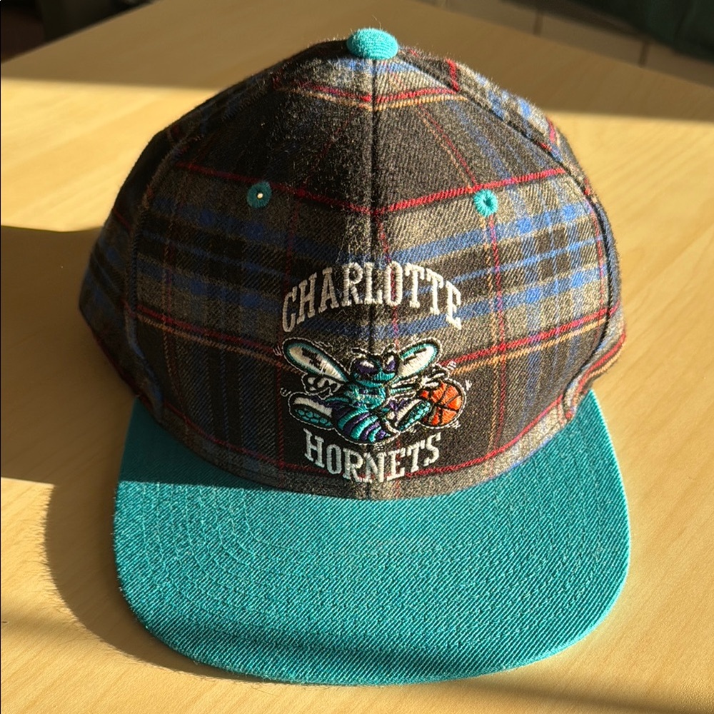 Charlotte Hornets Plaid Cap
